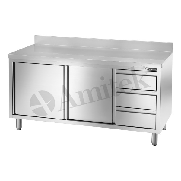 Ερμάριο Τοίχου με Συρτάρια TDC157DA VT 1500x700x950mm